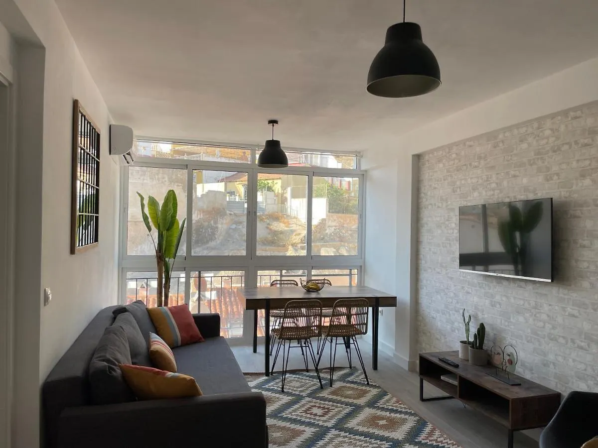 Luminoso Apartamento Recien Reformado Malaga 0*,